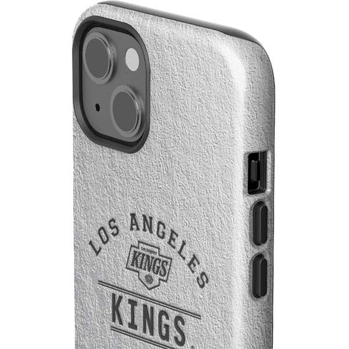 NHL Los Angeles Kings Black Text iPhone 15 Impact Case